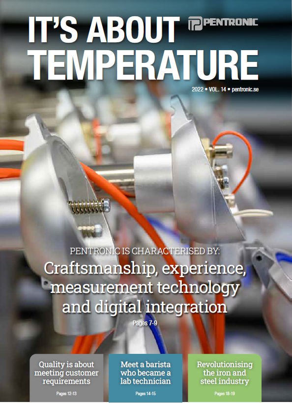 Picture of the customer magazine IT'S ABOUT TEMPERATURE