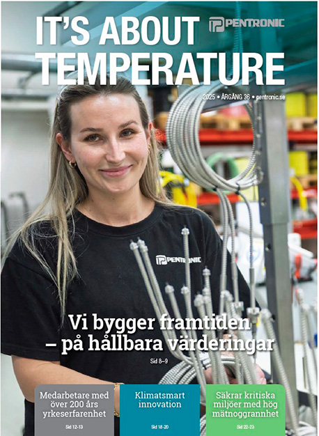 Omslag till kundtidning 2025