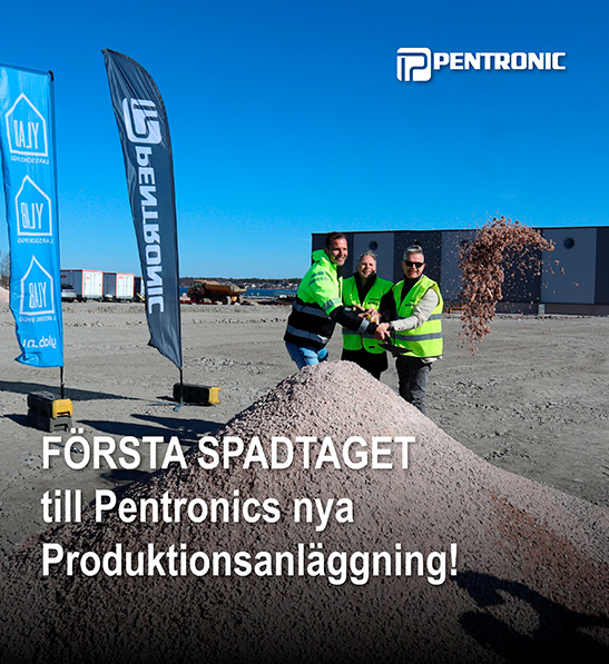 Groundbreaking ceremony for new factory